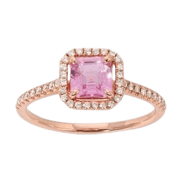 14K Yellow gold 3.35ct Tourmaline with diamonds