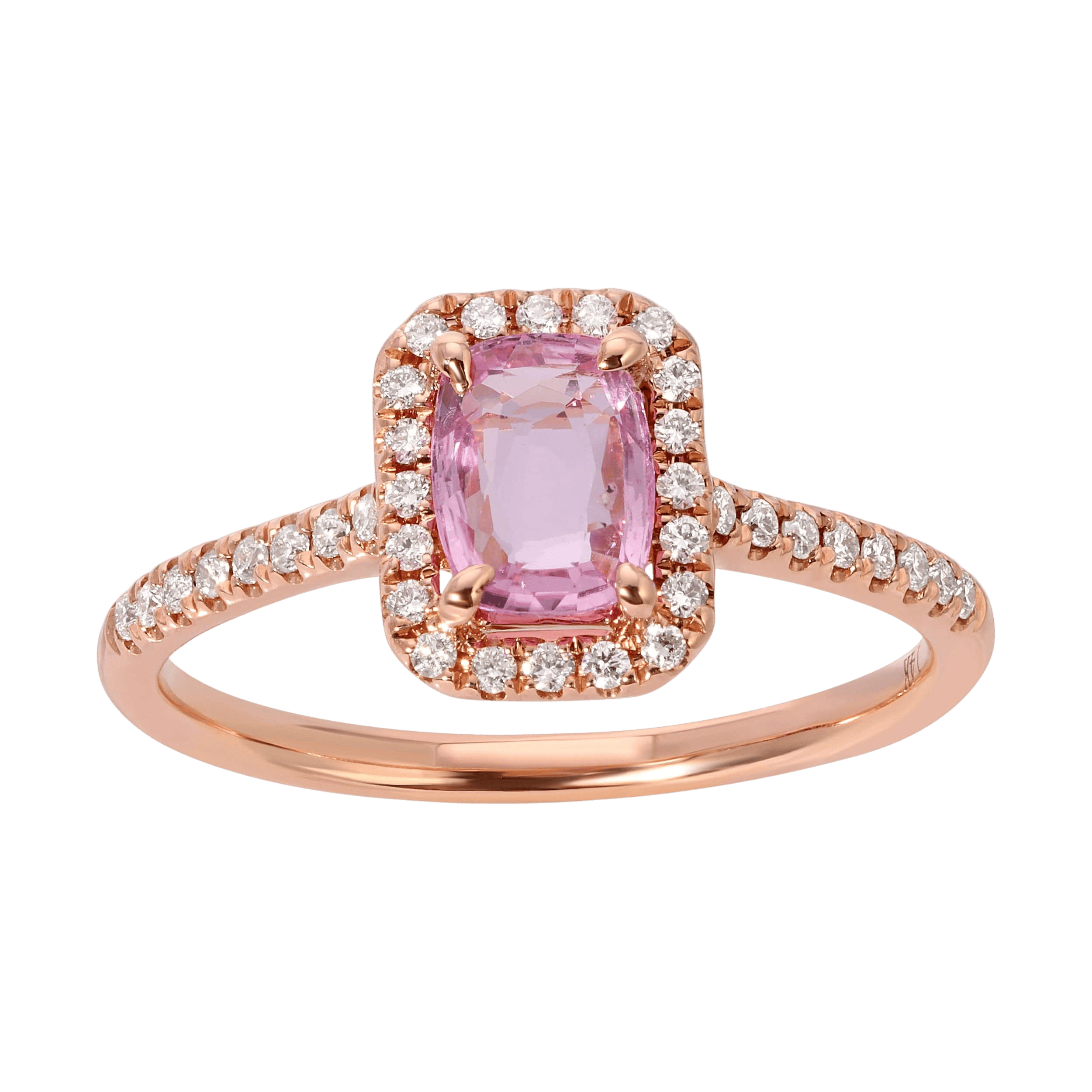 Saleable Product:Dare To Dazzle 14K Rose gold .77ct