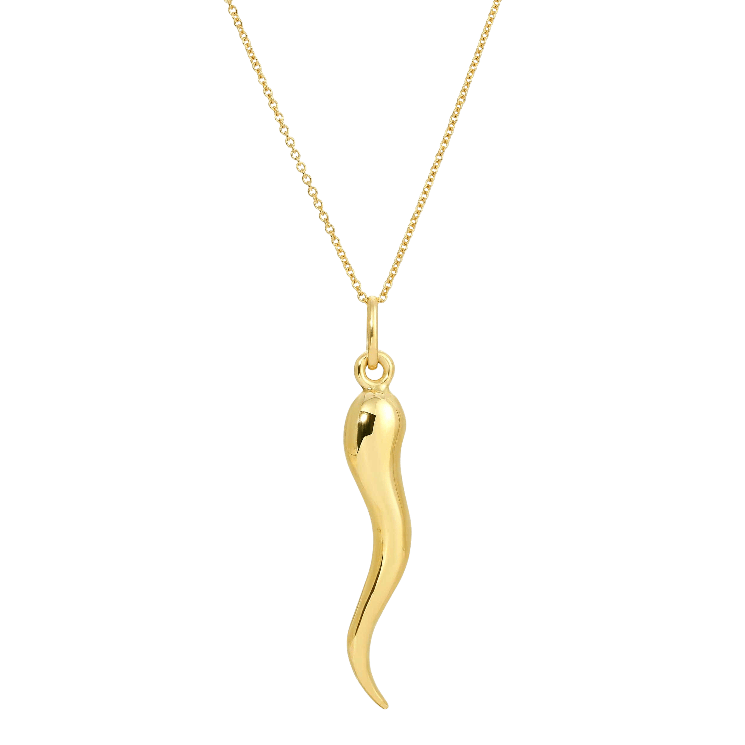 Saleable Product:Corno Large  YG 14K