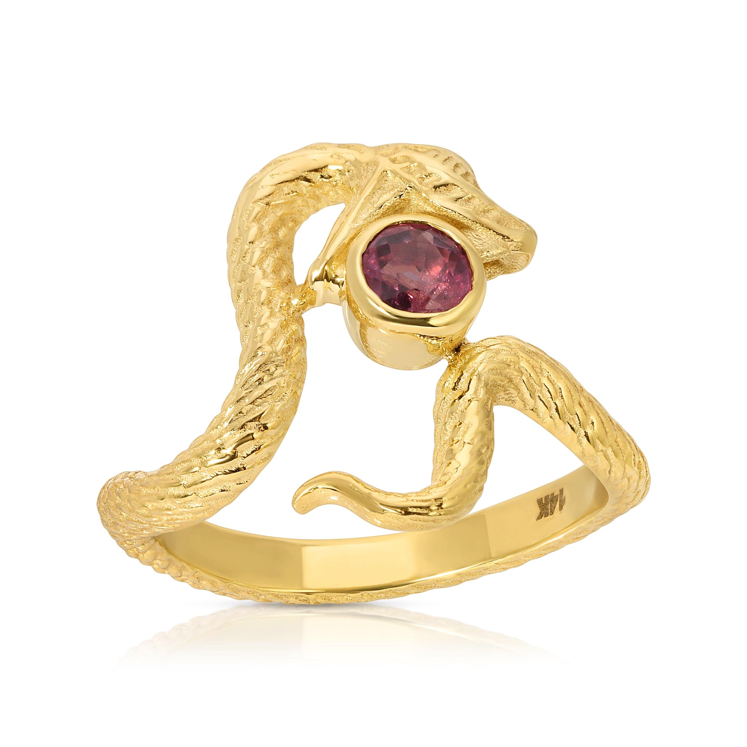 Saleable Product:Ruby Snake Ring