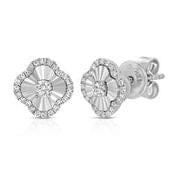 18K White gold .30ct Studs