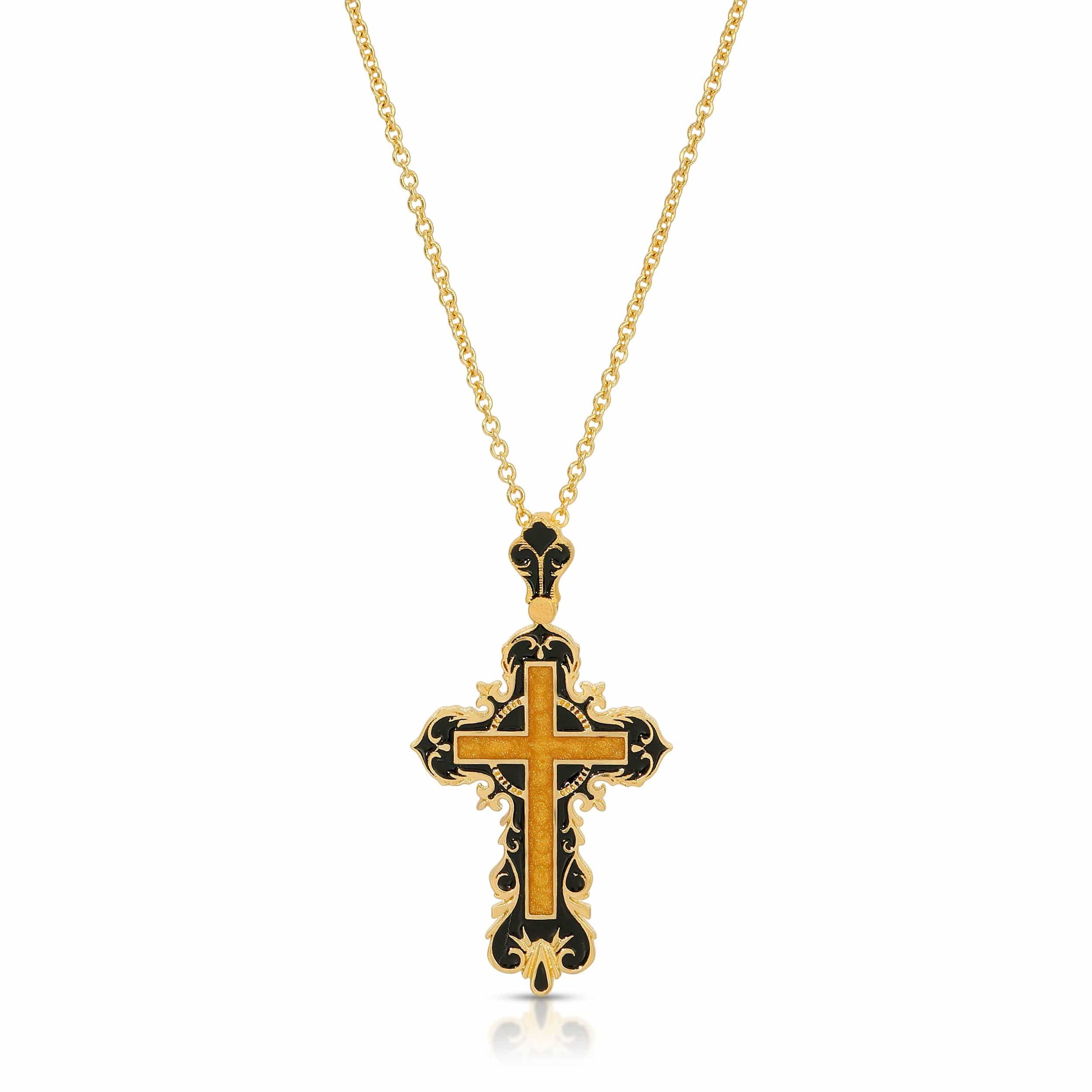 Saleable Product:Enamel Essense Black/Yellow 14K YG