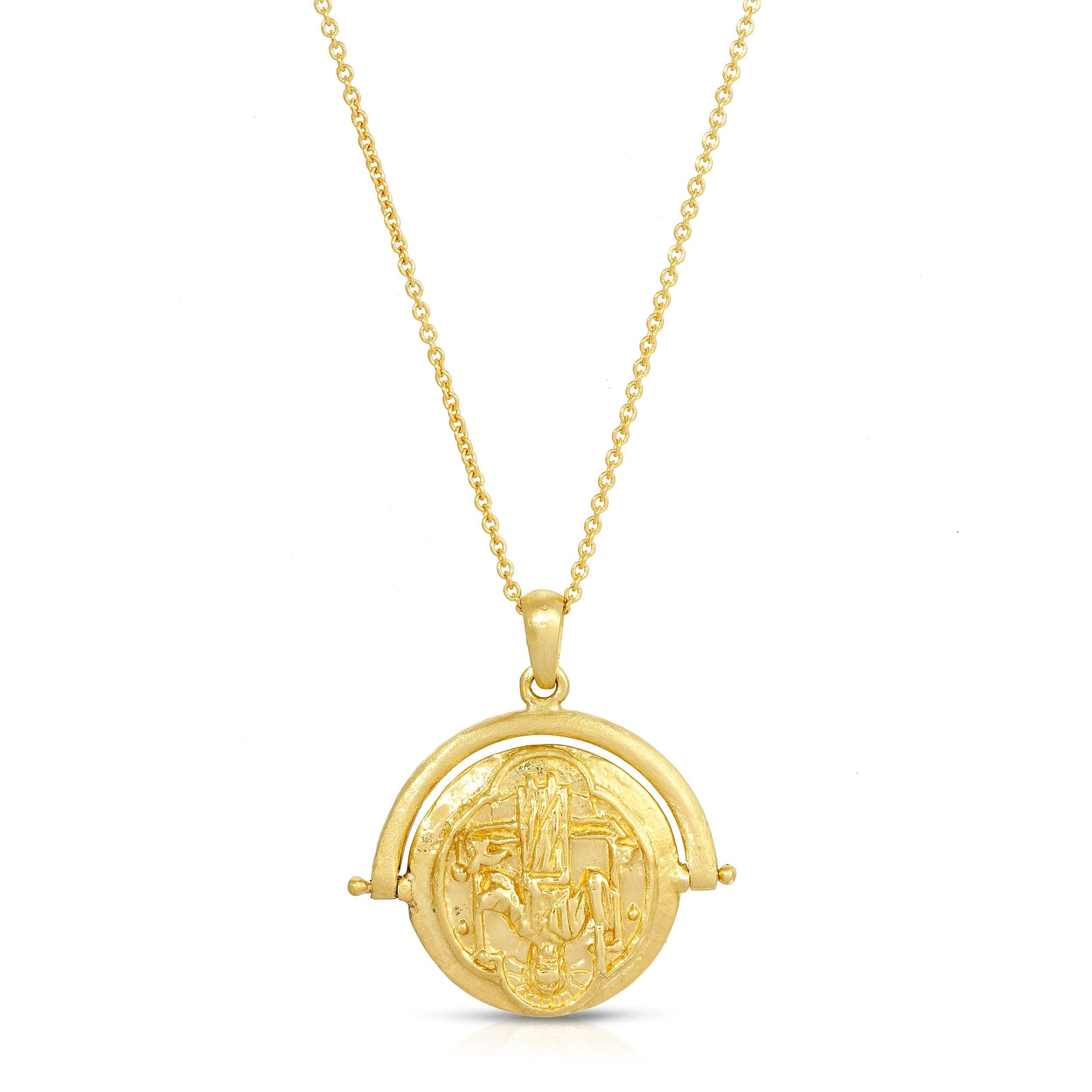 Saleable Product:Saint Benedict 18K YG