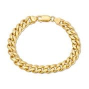 Saleable Product:Cuban Link Bracelet 14K yellow gold 7 mm 6.5"